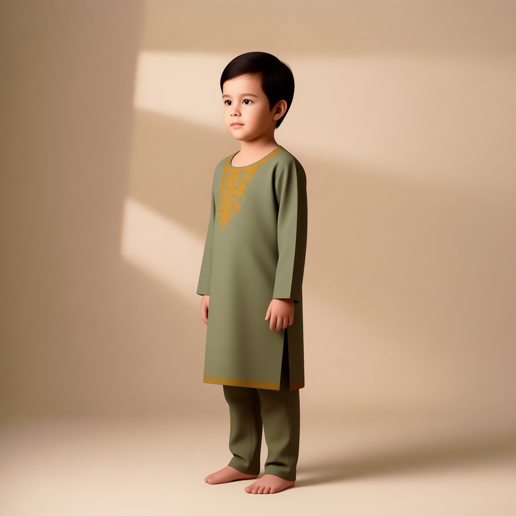 Green Majesty Kurta
