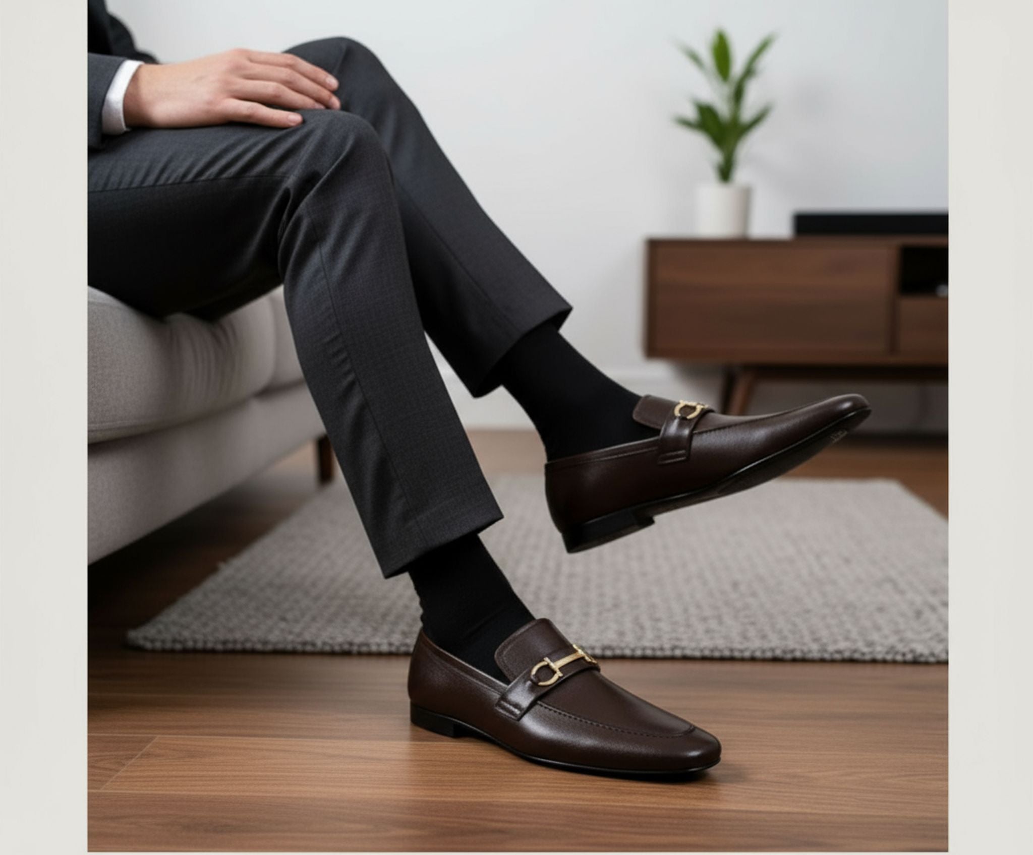 Classic brown shoe
