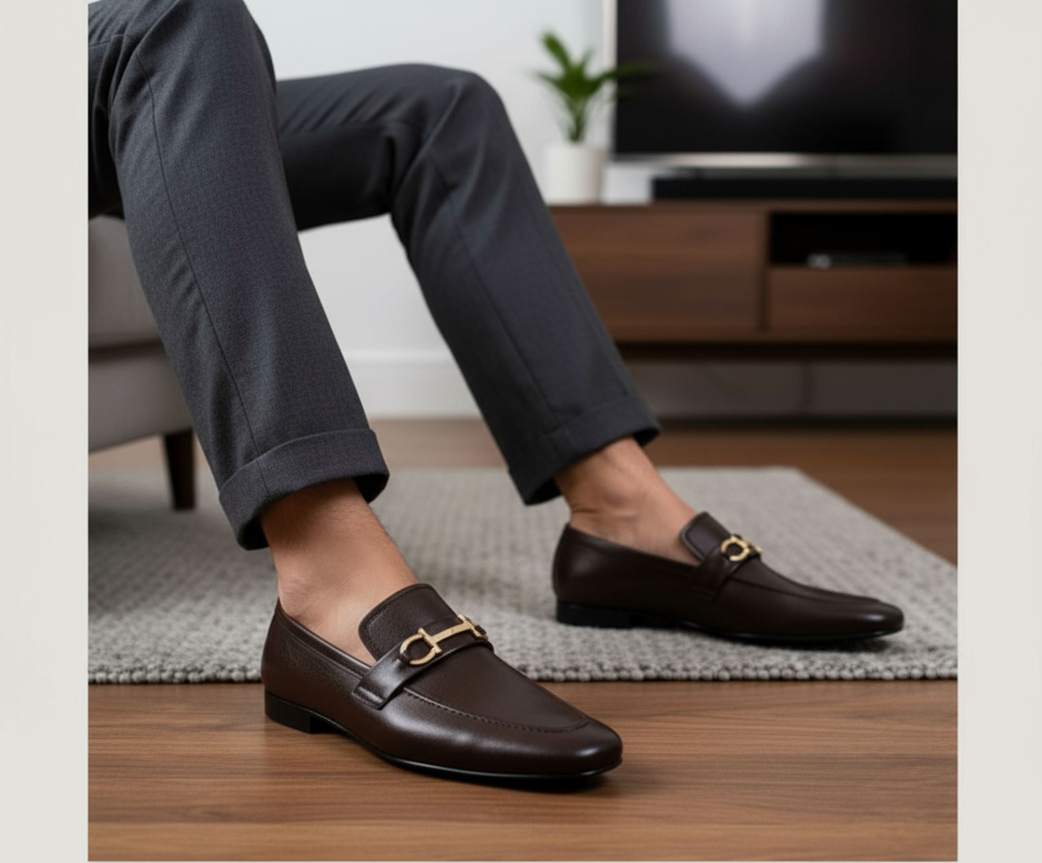 Classic brown shoe