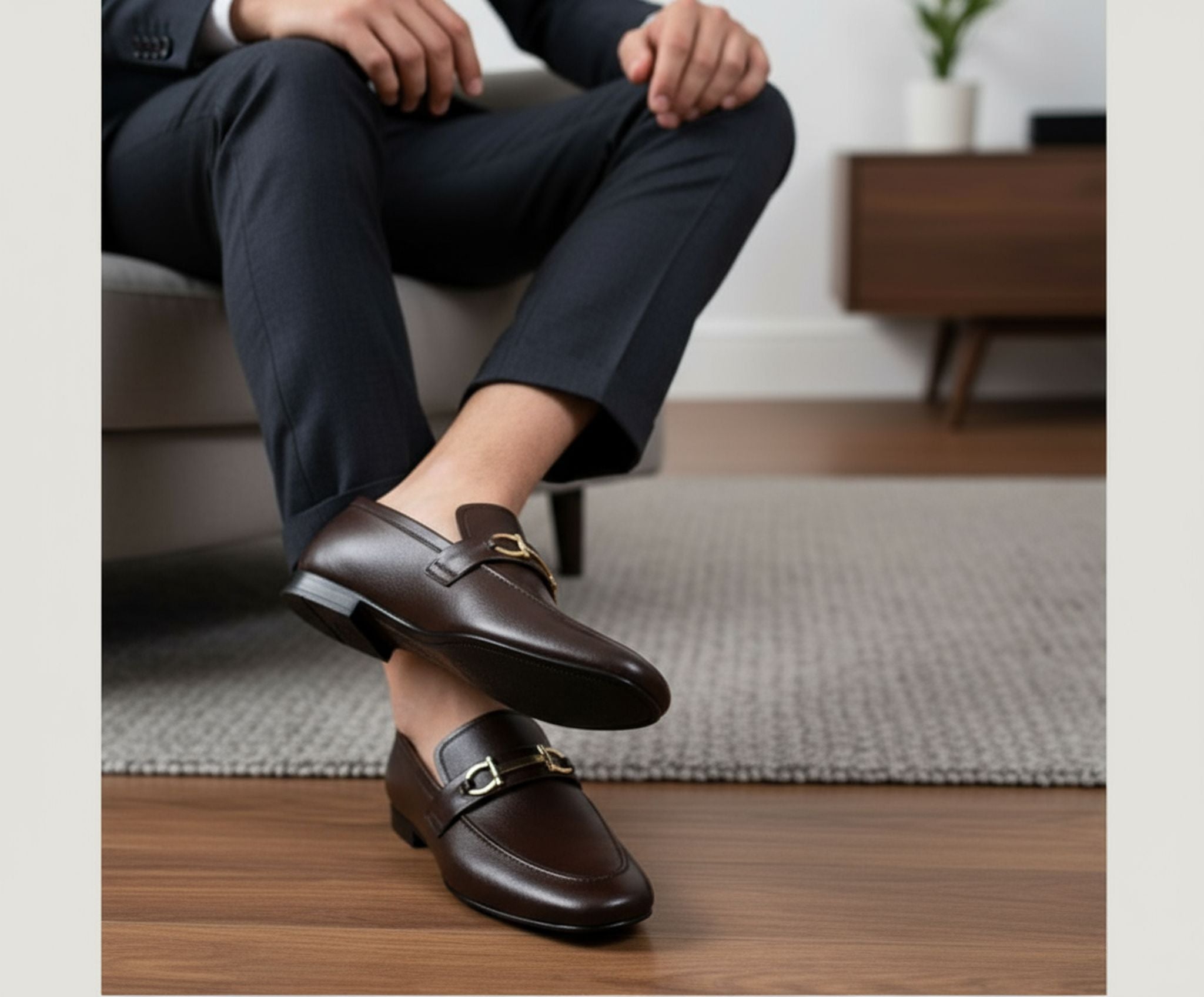 Classic brown shoe