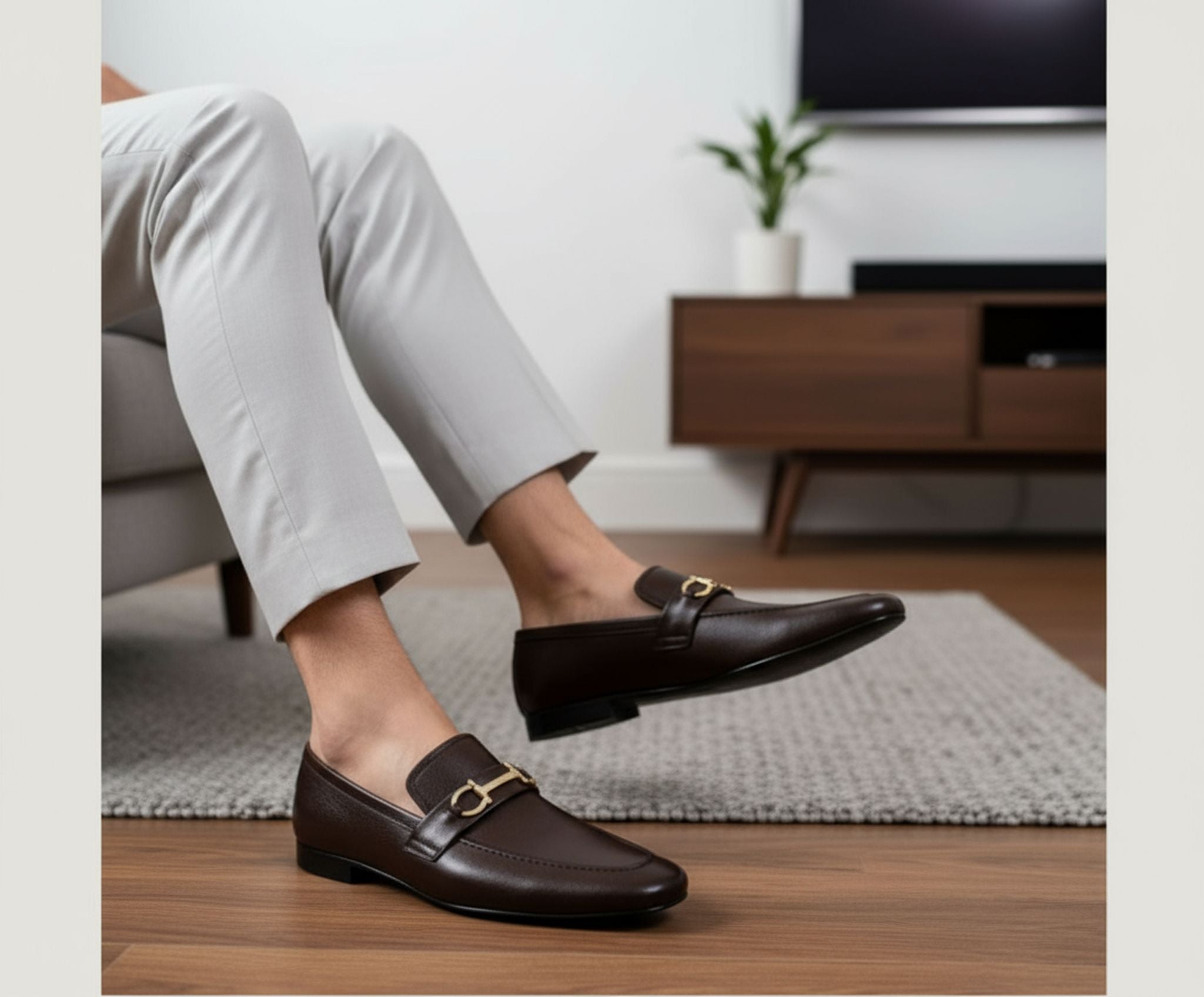 Classic brown shoe