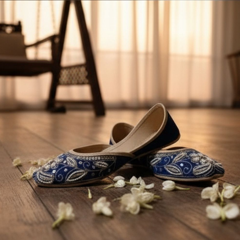 Royal Sapphire Khussa