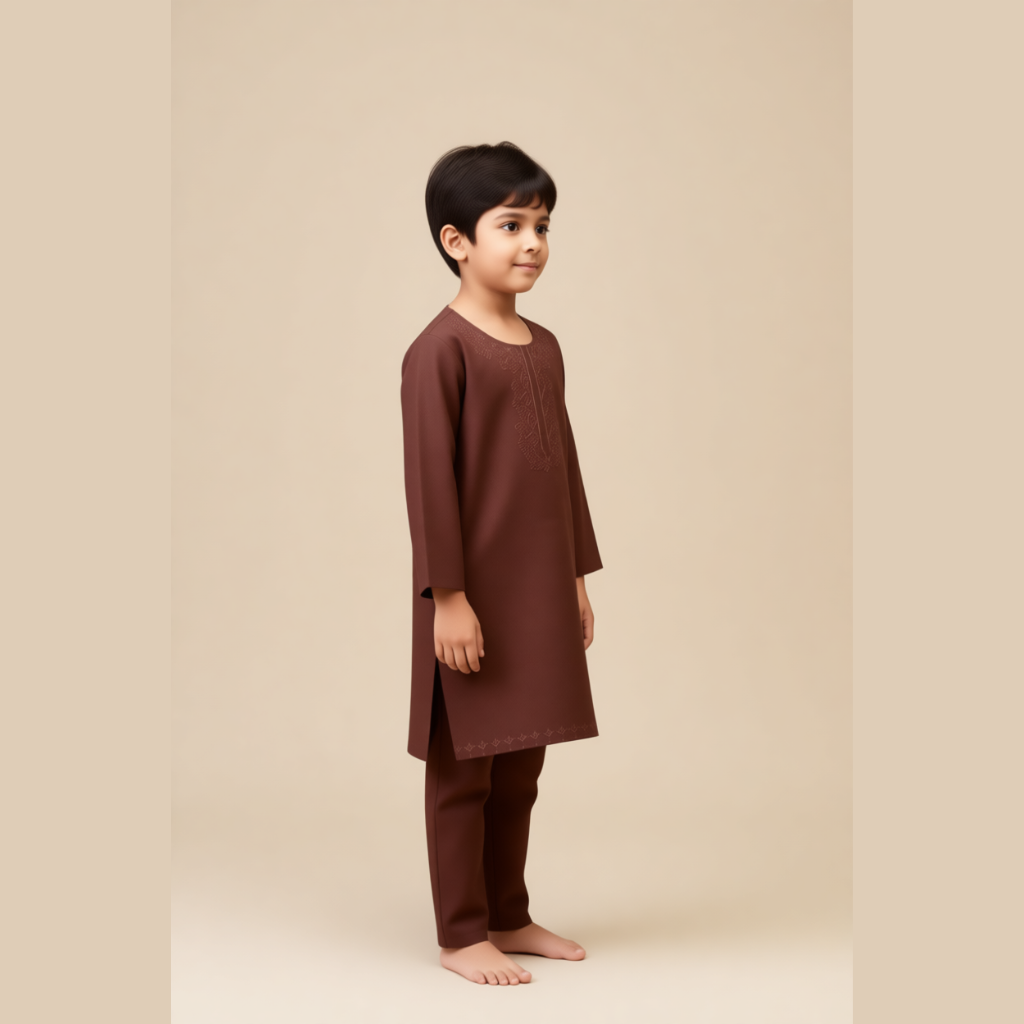 Chocolate Kurta Set